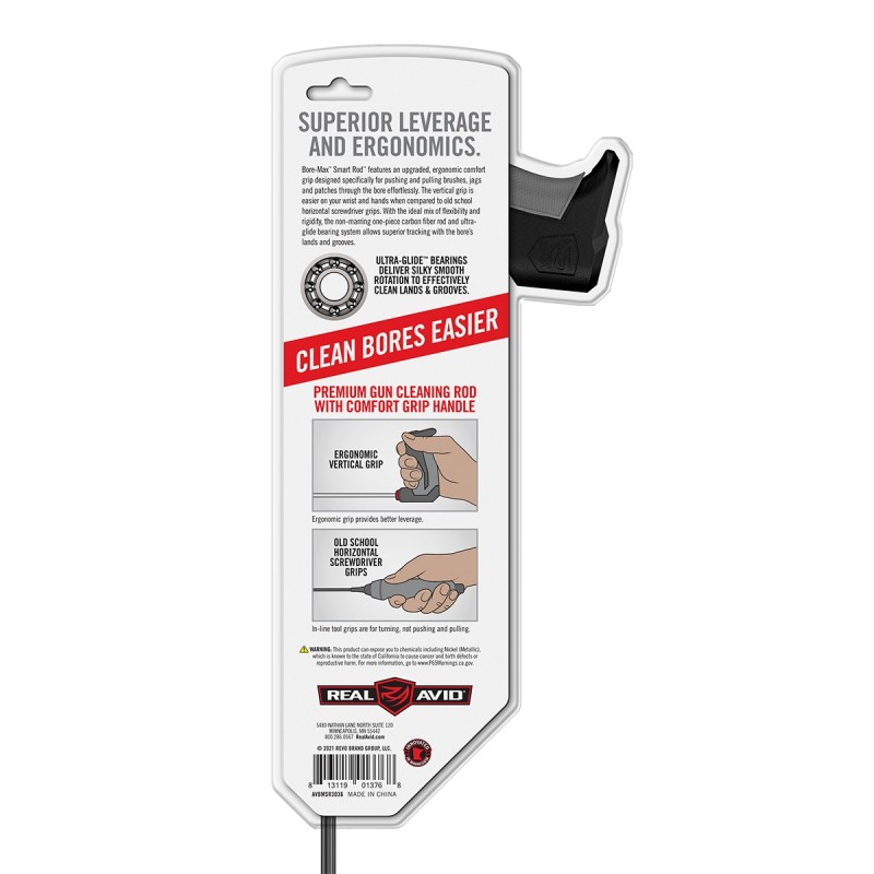 REAL AVID BORE-MAX SMART ROD 30CAL 36 CARTON FIBER AVBMSR3036
