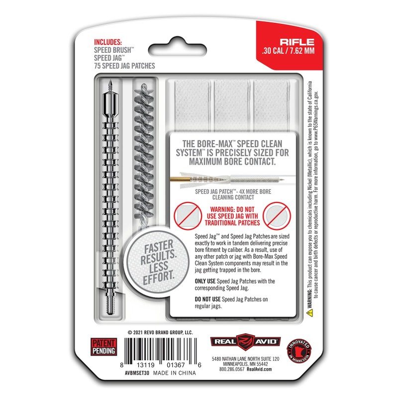 REAL AVID BORE-MAX SPEED JAG -.30 AVBMJAG30