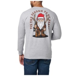 5.11 TIS THE SEASON L/S TEE HEATHER