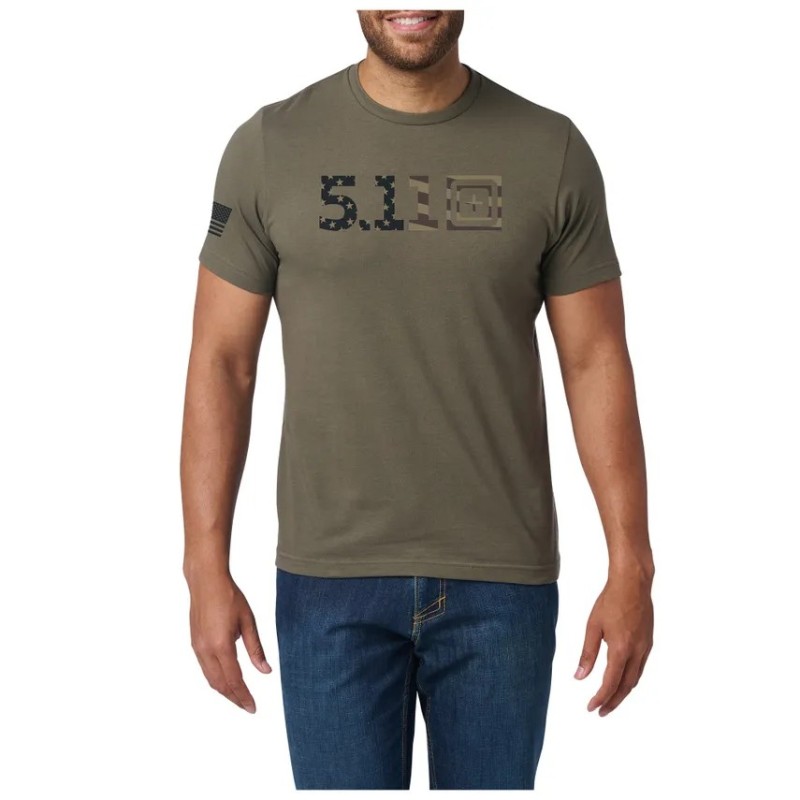 5.11 USA FLAG TNL LOGO SS TEE