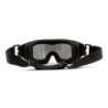 WILEY X SPEAR GOGGLE GREY/CLEAR/BLACK FRAME SP29B