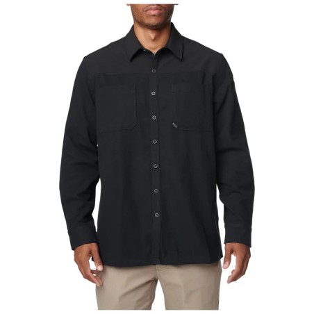 5.11 ASCENSION LONG SLEEVE  SHIRT BLACK SIZE L 72496