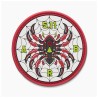 5.11 BLADED SPIDER PATCH CRIMSON 1SZ 92662AFU