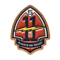 5.11 BOLT AND ARROWHEAD PATCH RED 1SZ 81886