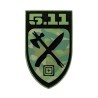 5.11 CAMO CAMPER PATCH GREEN 82082