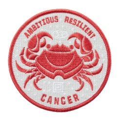 5.11 CANCER ZODIAC PATCH RED  82063