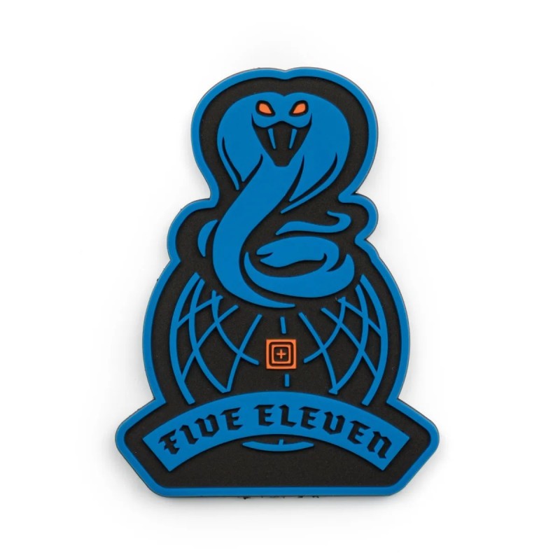 5.11 CREEPY COBRA PATCH BLUE  1SZ  81906