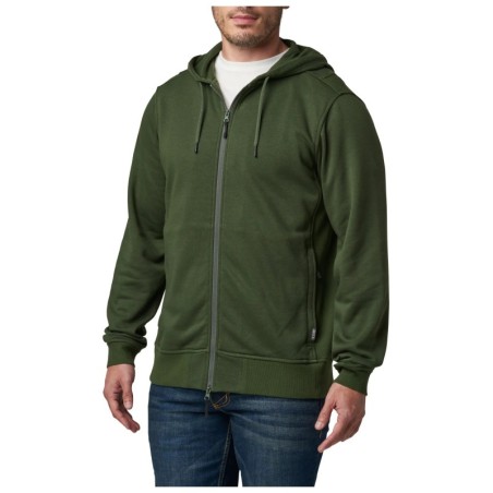 5.11 ENGAPE FLEECE FULL ZIP RANGER GREEN  SIZE 2XL 72232