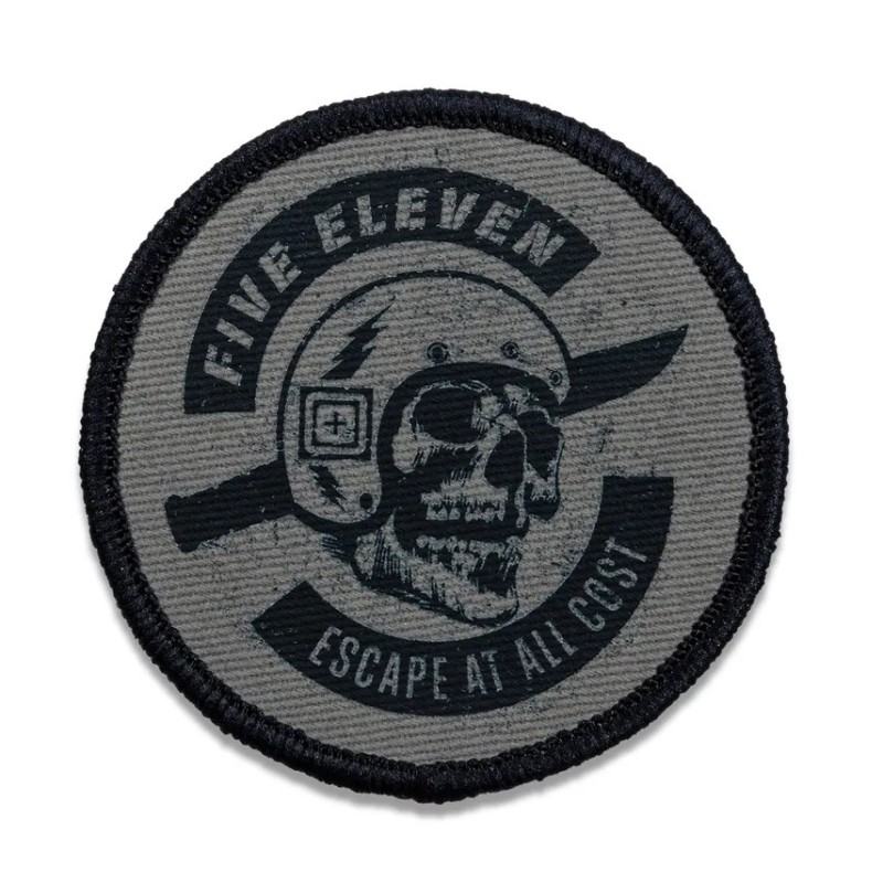 5.11 ESCAPE AT ALL COSTS PATCH GREY 1SZ 92177