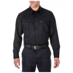 5.11 FAST-TAC UNIFORM LS SHIRT MIDNIGHT NVY SIZE M 72525