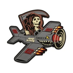 5.11 GRIM REAPER PILOT PATCH GREY 1SZ 92179