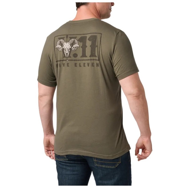 5.11 HUNTING GAME SS TEE RANGER GREEN SIZE 2XL 76326