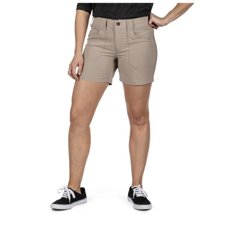 5.11 LAYLA 5 SHORT KHAKI SIZE 6  63314