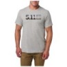 5.11 LEGACY SUNSET SS TEE HEATHER GREY SIZE S 76015