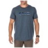 5.11 LGCY BLUE FLAG FILL T WS  L  31022ABF