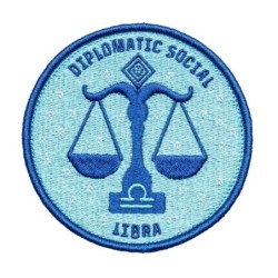 5.11 LIBRA ZODIAC PATCH BLUE 1SZ 92000