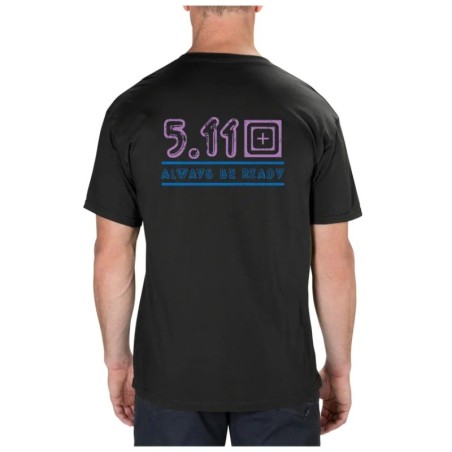 5.11 NEON LEGACY S/S TEE BLACK SIZE S 76061