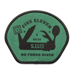 5.11 NO FORKS GIVEN PATCH GREEN 81857