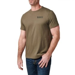 5.11 NO RUCKS GIVEN SS TEE RANGER GREEN SIZE 2XL 76245