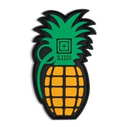 5.11 PINEAPPLE GRENADE PATCH GOLD 1SZ 81250