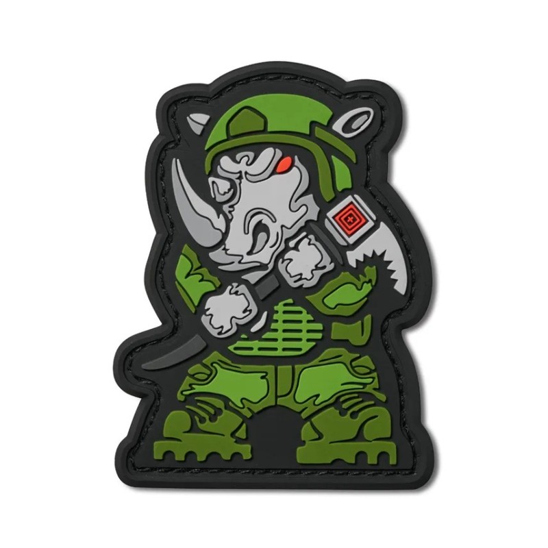 5.11 RHINO BREACHER PATCH RED 81927