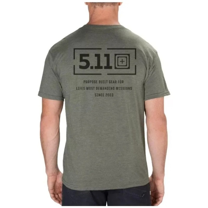 5.11 TBL MISSION S/S TEE INDIGO SIZE S 76094