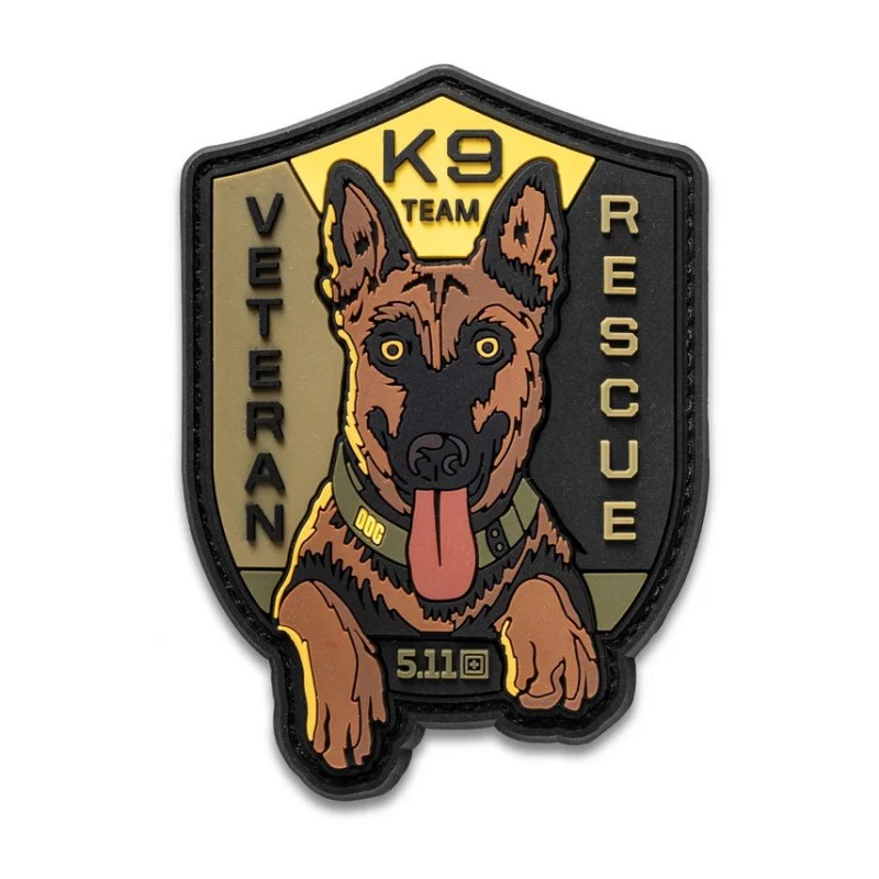 5.11 VETERAN RESCUE TEAM PATCH GREEN 92262