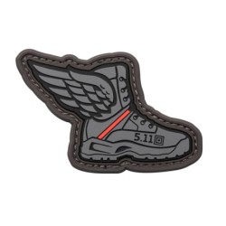 5.11 WINGED BOOTS PATCH  1SZ RED   81820