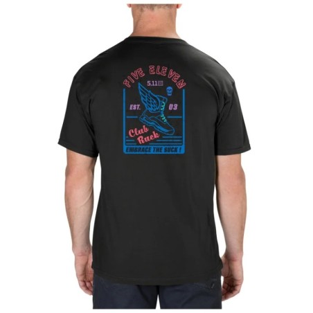 5.11 WM CLUB RUCK S/S TEE BLACK SIZE S 69217