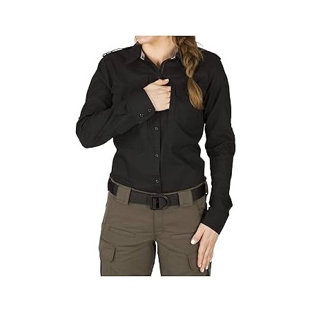 5.11 WOMENS SPITFIRE SHOOTING SHIRT BLACK   S  62377