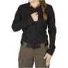 5.11 WOMENS SPITFIRE SHOOTING SHIRT BLACK   S  62377