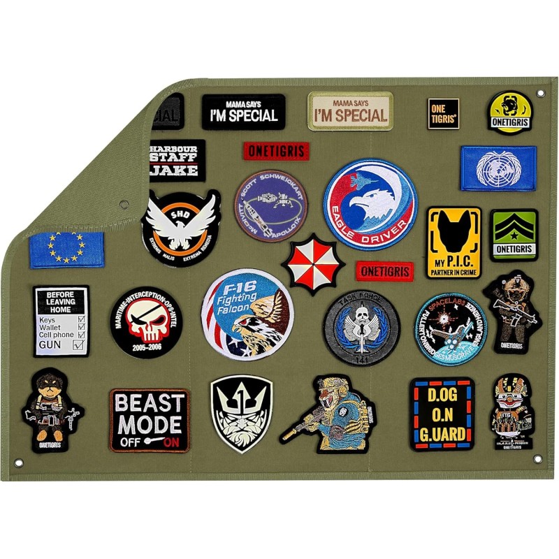 ONE TIGRIS PATCH MAT 132 RANGER GREEN FREE SIZE M TG-132RG