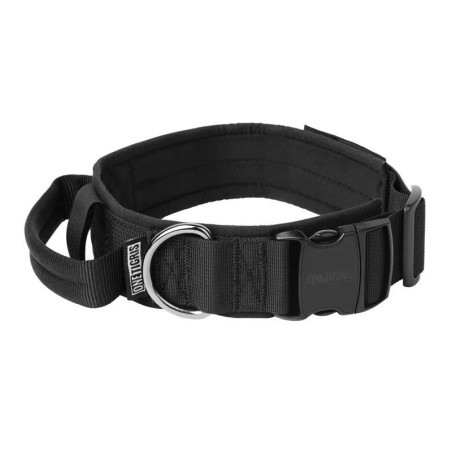 ONE TIGRIS DOG COLLAR 08 BLACK SIZE L TG-GBT08-BKL