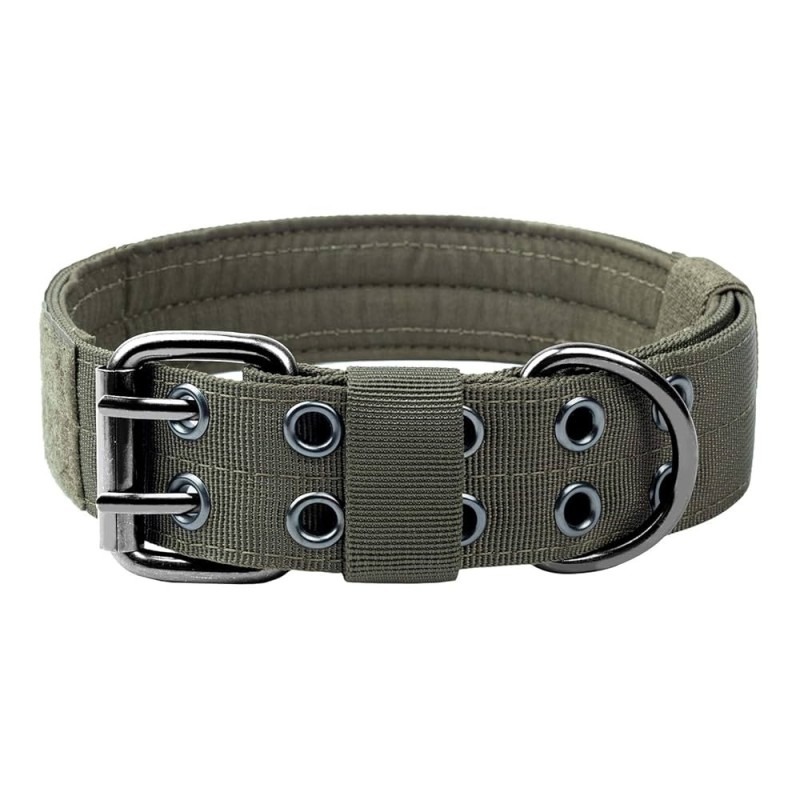 ONE TIGRIS DOG COLLAR 07 RANGER GREEN SIZE M TG-GBT07-RGM