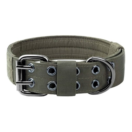 ONE TIGRIS DOG COLLAR 07 RANGER GREEN SIZE M TG-GBT07-RGM