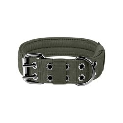 ONE TIGRIS DOG COLLAR 02 RANGER GREEN SIZE M TG-GBT02-RGM
