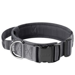 ONE TIGRIS DOG COLLAR 08 GREY SIZE L DG-GBT08A-GYL