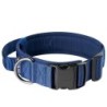 ONE TIGRIS DOG COLLAR 08 NAVY BLUE SIZE M DG-GBT08A-NBM