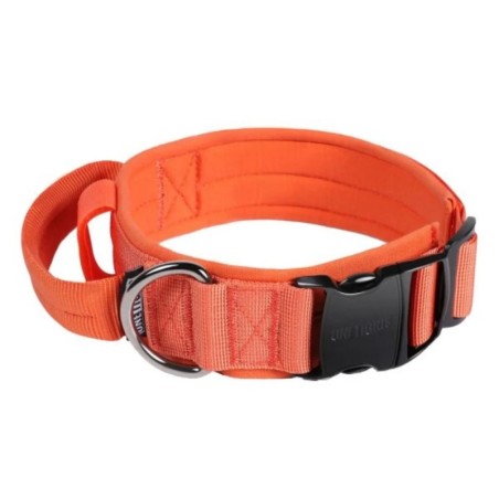 ONE TIGRIS DOG COLLAR 08 ORANGE SIZE L DG-GBT08A-OEL