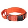 ONE TIGRIS DOG COLLAR 08 ORANGE SIZE L DG-GBT08A-OEL