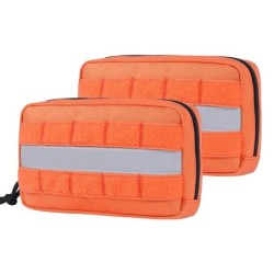 ONE TIGRIS MOLLE DOG POUCHES ORANGE DG-GFJ20A-OE
