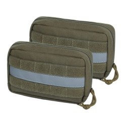ONE TIGRIS MOLLE DOG POUCHES RANGER GREEN DG-GFJ20A-RG