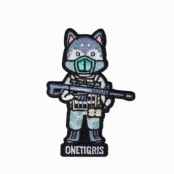 ONE TIGRIS 1 TG K9 ARMY PATCH HUSKY  TG-MST82