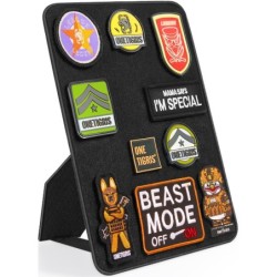 ONE TIGRIS MINI PATCH BOARD STAND BLACK FREE SIZE TG-MTB01-BK