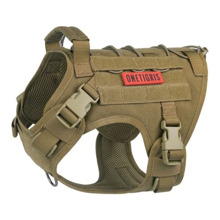 ONE TIGRIS FIRE WATCHER K9 HARNESS 2.0 COYOTE BROWN SIZE S TG-GBX03-CB