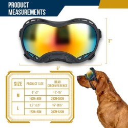 ONE TIGRIS DOG SUNGLASSES-L DG-GYJ01A-BKL