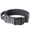 ONE TIGRIS DOG COLLAR 08 GREY SIZE L DG-GBT08A-GYL