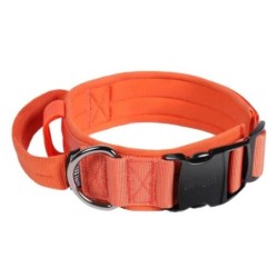 ONE TIGRIS DOG COLLAR 08 ORANGE SIZE M DG-GBT08A-OEM
