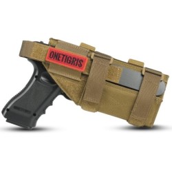 ONE TIGRIS PISTOL HOLSTER 05 COYOTE BROWN  SIZE F  TG-QTG05-CB
