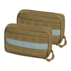 ONE TIGRIS MOLLE DOG POUCHES COYOTE BROWN   TG-GFJ20-CB